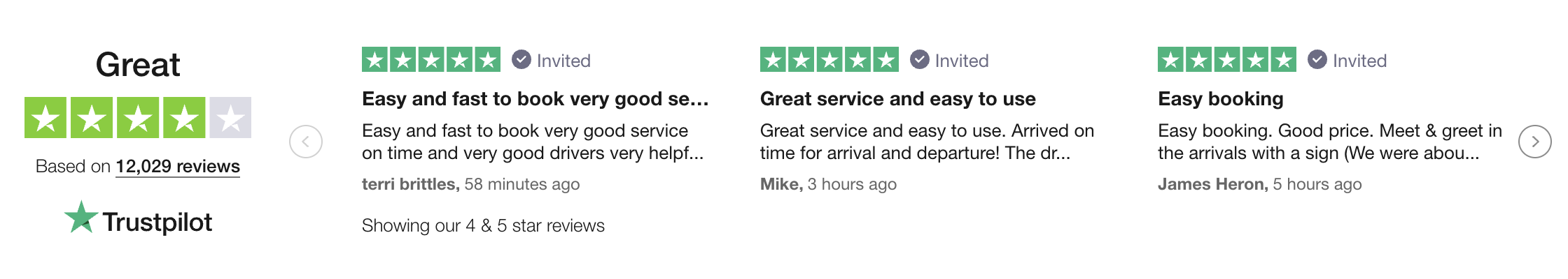 alicante transfers reviews